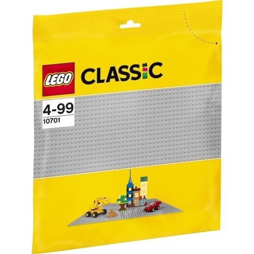 LEGO Classic Grey Baseplate για 4-99 Ετών 10701