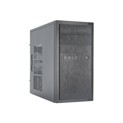Chieftec HT-01B-350S8 Mini Tower Κουτί Υπολογιστή Μαύρο