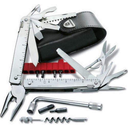 Victorinox SwissTool X Plus Πολυεργαλείο 37 εργαλείων Γκρι σε Θήκη 3.0338.L