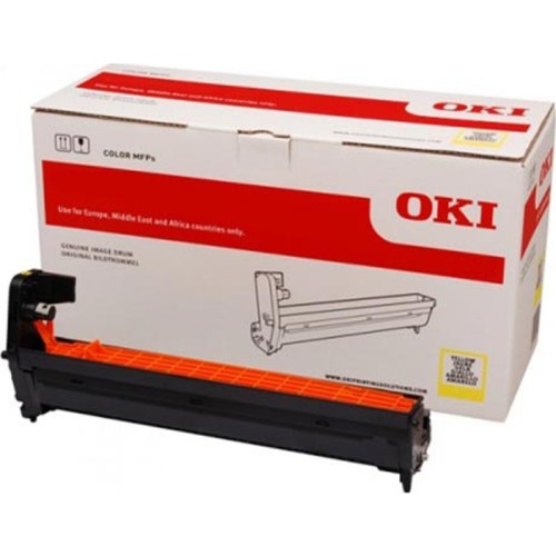 OKI 46438001 Γνήσιο Drum Laser Εκτυπωτή Κίτρινο 30000 Σελίδων