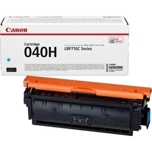 Canon 040H Γνήσιο Toner Laser Εκτυπωτή Κυανό High Capacity 10000 Σελίδων 0459C001