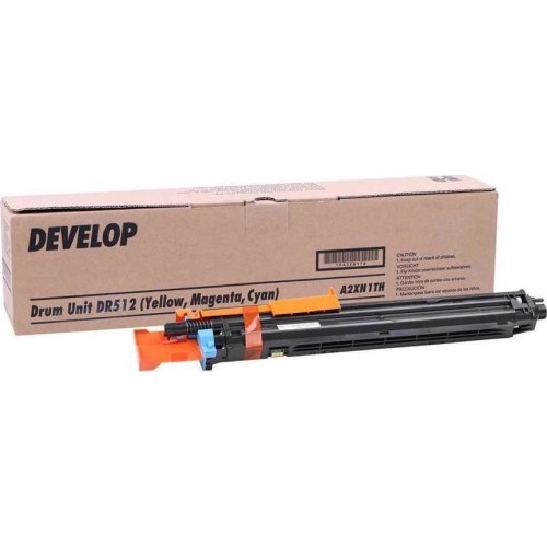 Develop DR-512 Γνήσιο Drum Laser Εκτυπωτή Κίτρινο/Κυανό/Ματζέντα 95000 Σελίδων A2XN1TH