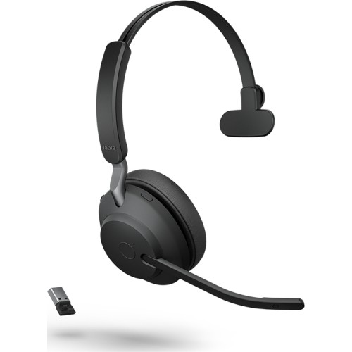 Jabra Evolve2 65 VOIP Headset Link380a MS Mono Black (26599-899-999)