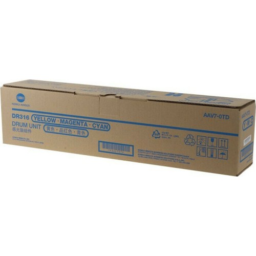 Konica Minolta DR-316 Γνήσιο Drum Laser Εκτυπωτή Κίτρινο (AAV70TD)
