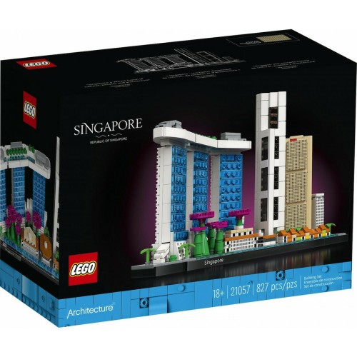 LEGO Architecture Singapore για 18+ Ετών 827τμχ 21057