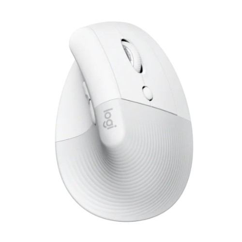 Logitech Lift Ασύρματο Εργονομικό Vertical Ποντίκι Λευκό