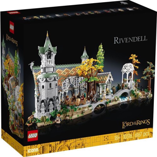 LEGO Icons The Lord Of The Rings: Rivendell™ για 18+ Ετών 6167τμχ 10316