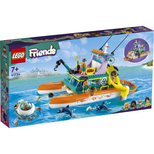 LEGO Friends Sea Rescue Boat για 7+ Ετών 41734