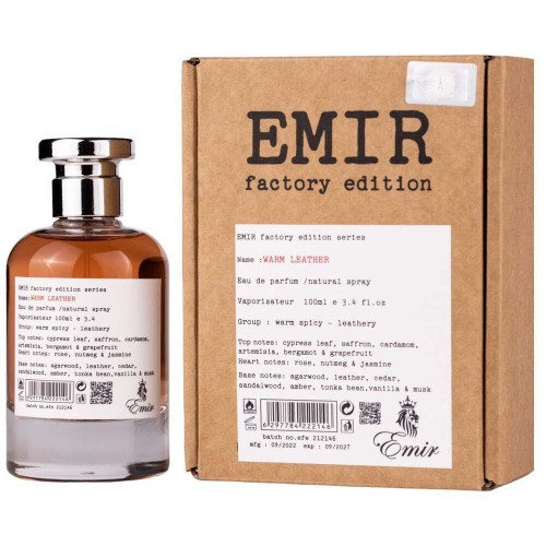 Paris Corner Emir Warm Leather Eau de Parfum 100ml