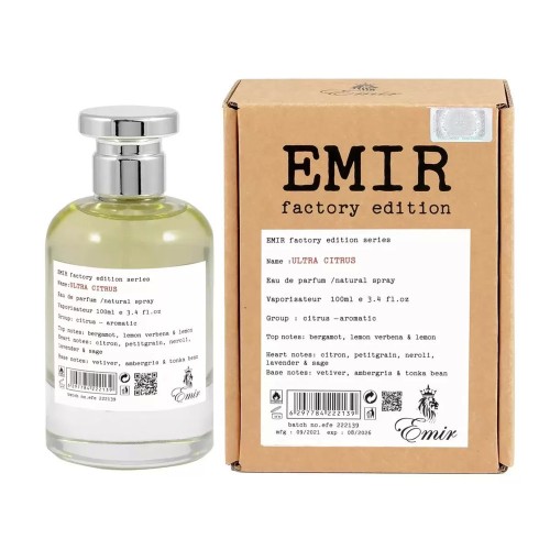 Paris Corner Emir Ultra Citrus Eau de Parfum 100ml