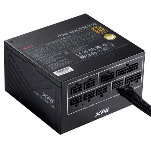 Adata Core Reactor II VE 750W Μαύρο Τροφοδοτικό Υπολογιστή Full Modular 80 Plus Gold
