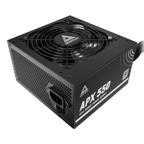 Montech APX 550W 550W Μαύρο Τροφοδοτικό Υπολογιστή Full Wired