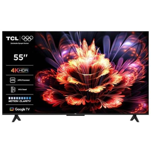 TCL Smart Τηλεόραση 55" 4K UHD LED V6C HDR (2025) 55V6C