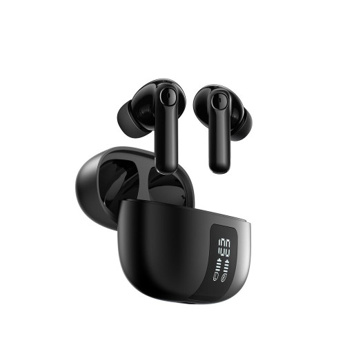 Joyroom Funpods JR-FN3 In-ear Bluetooth Handsfree Ακουστικά με Θήκη Φόρτισης Μαύρα