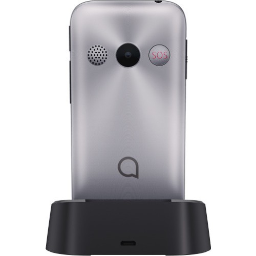 SUNSHINE SS-057R Frosted Hydrogel Τζαμάκι Προστασίας για Alcatel 2019G Single SIM Κινητό με Μεγάλα Κουμπιά (Ελληνικό Μενού) Metallic Silver