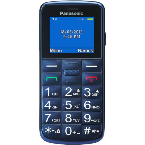 SUNSHINE SS-057R Frosted Hydrogel Τζαμάκι Προστασίας για Panasonic KX-TU110 Dual SIM Κινητό με Κουμπιά για Ηλικιωμένους Μπλε