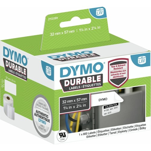 Dymo 800 Αυτοκόλλητες Ετικέτες σε Ρολό για Εκτυπωτή Ετικετών 57x32mm