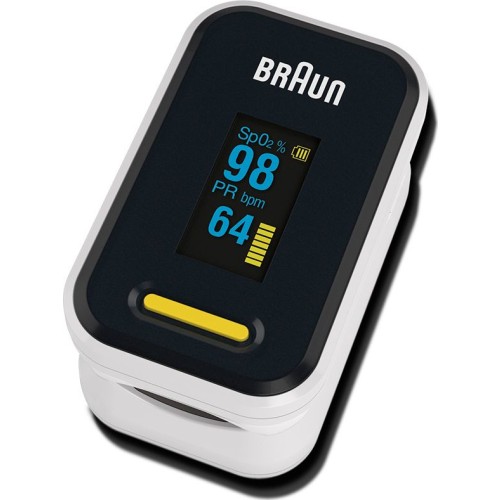 Braun YK-81CEU Παλμικό Οξύμετρο Δακτύλου Μαύρο