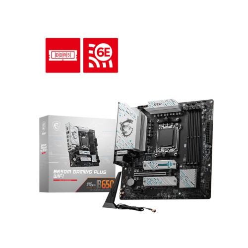 MSI B650M Gaming Plus WIFI Motherboard Micro ATX με AMD AM5 Socket
