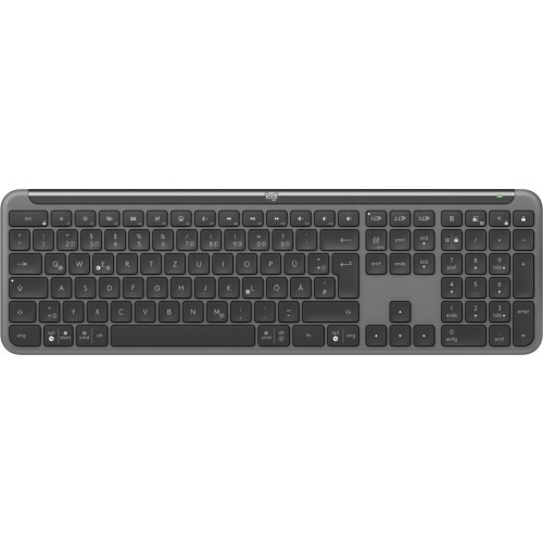 Logitech Signature Slim K950 Keyboard 100% Full Size Qwertz German Graphite Input Device