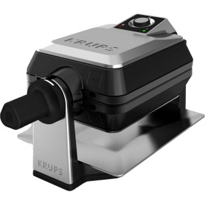 Krups Βαφλιέρα για Ορθογώνιες Βάφλες 2 Θέσεων 1200W