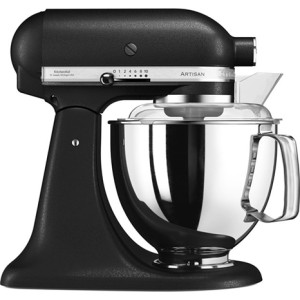 Kitchenaid 5KSM175PSEBK Κουζινομηχανή 300W με Ανοξείδωτο Κάδο 4.8lt