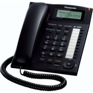 Panasonic KX-TS880 Ενσύρματο Τηλέφωνο Γραφείου Μαύρο KX-TS880EXB