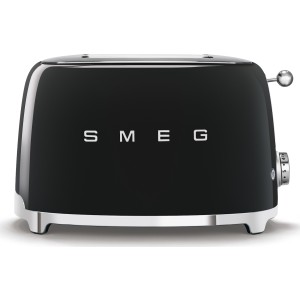Smeg Φρυγανιέρα 2 Θέσεων 950W Μαύρη
