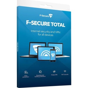 F-Secure Total Security & VPN για 3 Συσκευές και 1 Έτος Χρήσης (Ηλεκτρονική Άδεια)