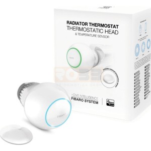 Fibaro FIBEFGT-START Ηλεκτρονική Θερμοστατική Κεφαλή με Wi-Fi για Σώμα Καλοριφέρ 1τμχ