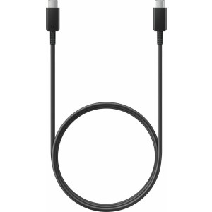 Samsung Regular USB 2.0 Cable USB-C male - USB-C male Μαύρο 1m (EP-DN975BBEGWW)