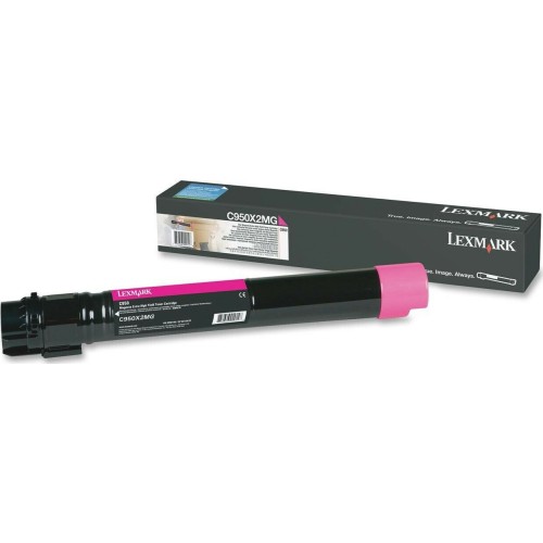 Lexmark C950X2MG Γνήσιο Toner Laser Εκτυπωτή Ματζέντα High Yield Extra High Yield 22000 Σελίδων C950X2MG
