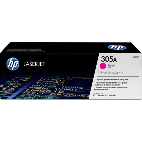HP 305A Γνήσιο Toner Laser Εκτυπωτή Ματζέντα 2600 Σελίδων CE413A