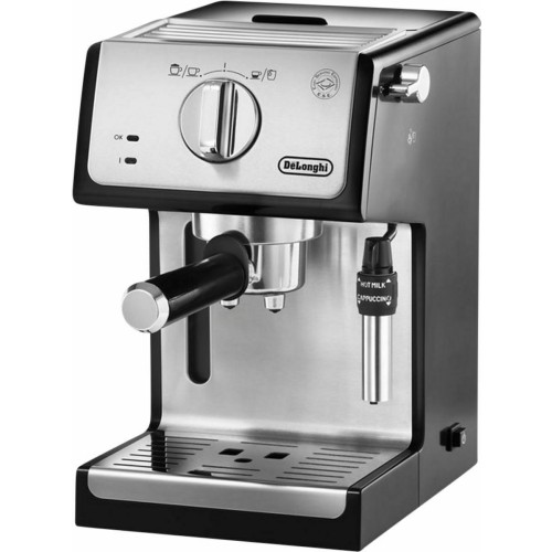 De'Longhi Μηχανή Espresso 1100W Πίεσης 15bar Ασημί ECP35.31