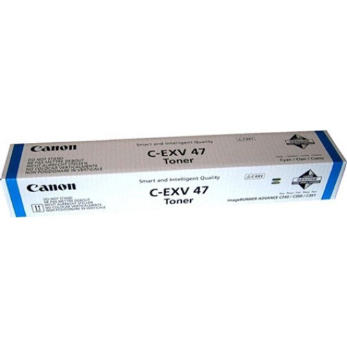Canon C-EXV47 Γνήσιο Toner Laser Εκτυπωτή Κυανό 19000 Σελίδων 8517B002
