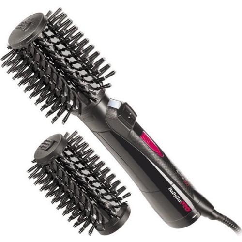 Babyliss Pro Κεραμική Ηλεκτρική Βούρτσα με Αέρα & Περιστρεφόμενη Κεφαλή για Ίσιωμα και Μπούκλες 800W 2770E