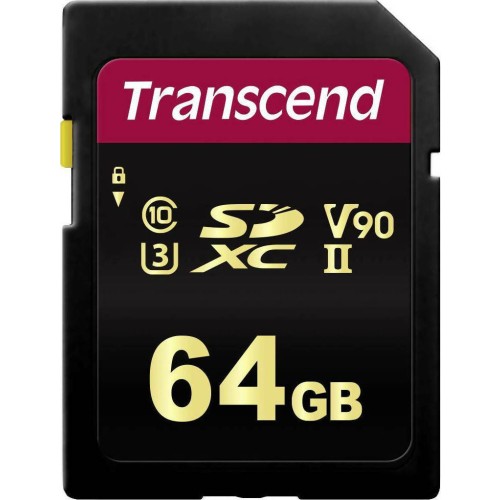 Transcend 700S SDXC 64GB Class 10 U3 V90 UHS-II