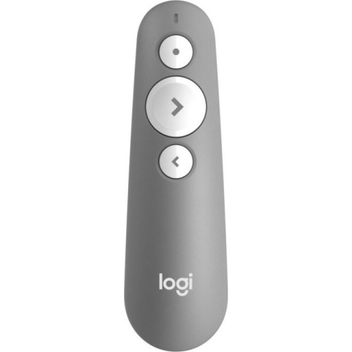 Logitech Presenter R500 910-006520 με Κόκκινο Laser και Πλήκτρα Slideshow σε Γκρι Χρώμα