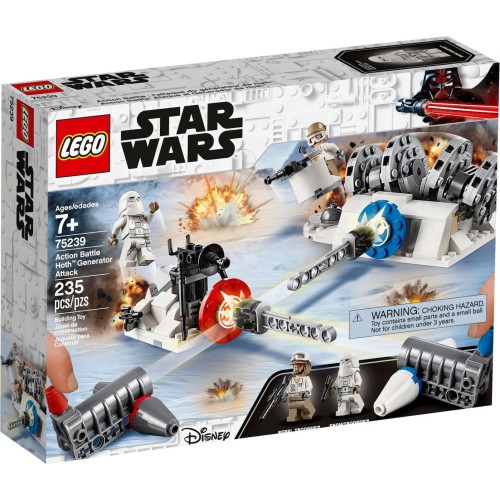 LEGO Star Wars Action Battle Hot Generator Attack για 7+ Ετών 75239