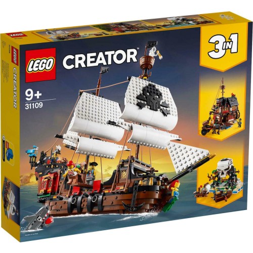 LEGO Creator 3-in-1 Pirate Ship για 9+ Ετών 1264τμχ 31109