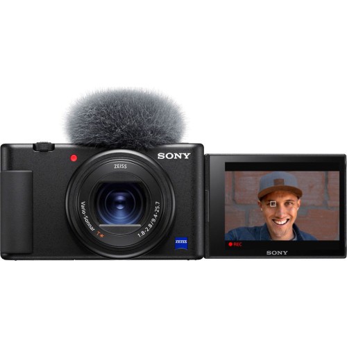 Sony ZV-1 Compact Φωτογραφική Μηχανή 20.1MP Οπτικού Ζουμ 2.7x με Οθόνη 3" και Ανάλυση Video 4K UHD Μαύρη