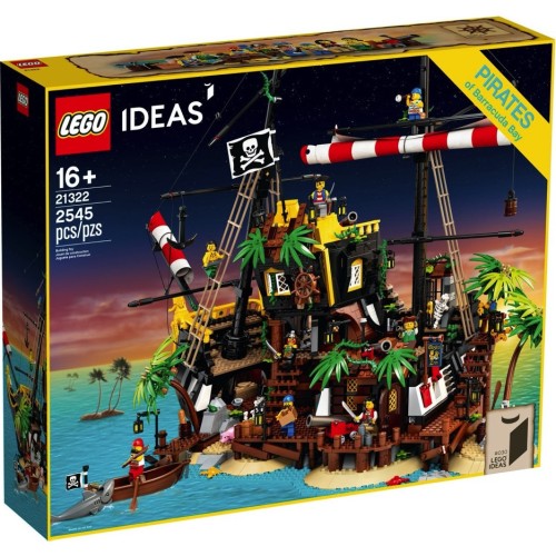 LEGO Ideas Pirates Barracuda Bay για 16+ Ετών 2545τμχ 21322