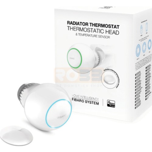 Fibaro FIBEFGT-START Ηλεκτρονική Θερμοστατική Κεφαλή με Wi-Fi για Σώμα Καλοριφέρ 1τμχ