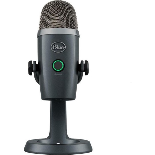 Blue Microphones Yeti Nano Πυκνωτικό Μικρόφωνο USB Επιτραπέζιο για Φωνητικά σε Μπλε Χρώμα