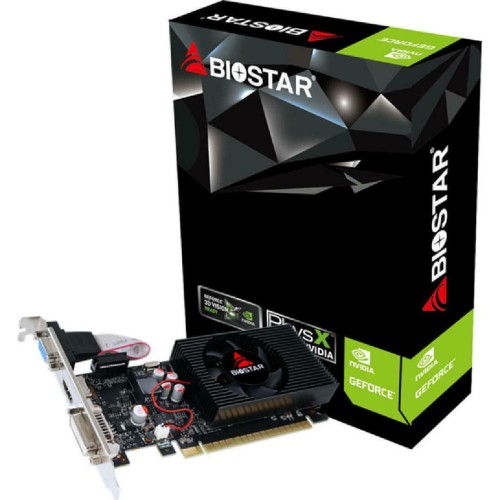 Biostar GeForce GT 730 2GB GDDR3 Κάρτα Γραφικών VN7313THX1-TBARL-BS2