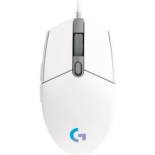 Logitech G203 Lightsync RGB Gaming Ποντίκι 8000 DPI Λευκό