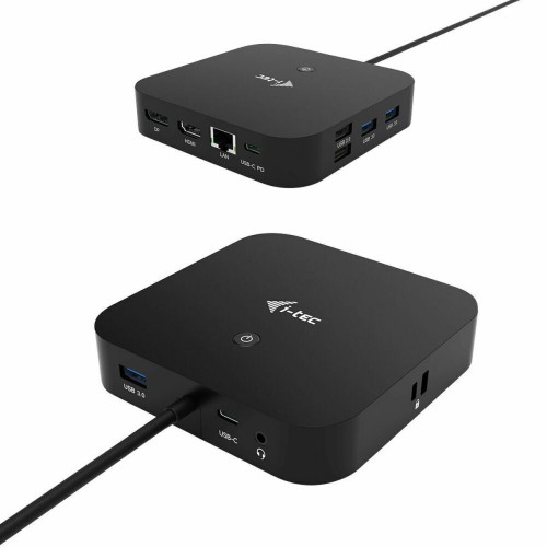 i-tec USB-C Docking Station με HDMI 4K PD Ethernet Μαύρο (C31HDMIDPDOCKPD)