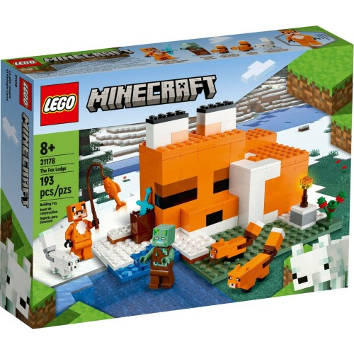 LEGO Minecraft The Fox Lodge για 8+ Ετών 193τμχ