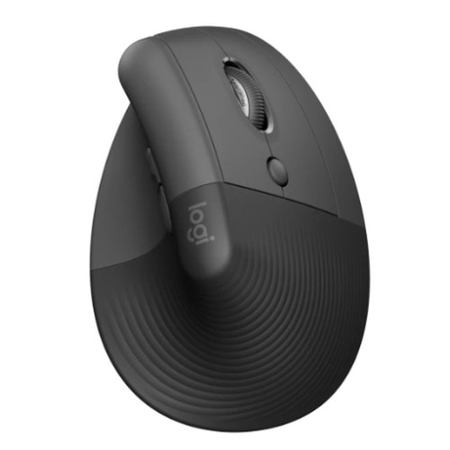 Logitech Lift Ασύρματο Εργονομικό Vertical Ποντίκι Μαύρο