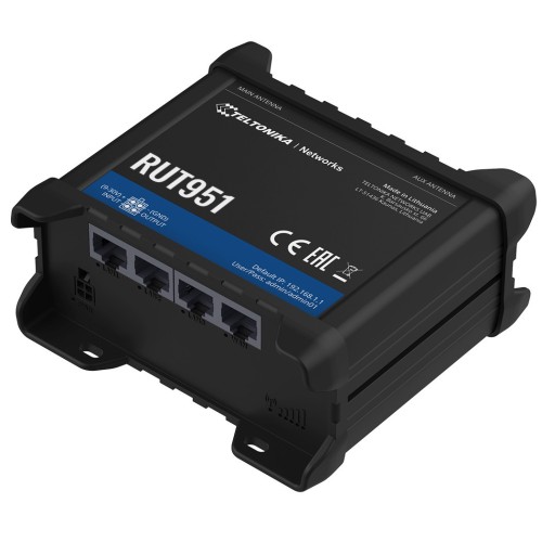 Teltonika RUT951 v1 Ασύρματο 4G Router με 4 Θύρες